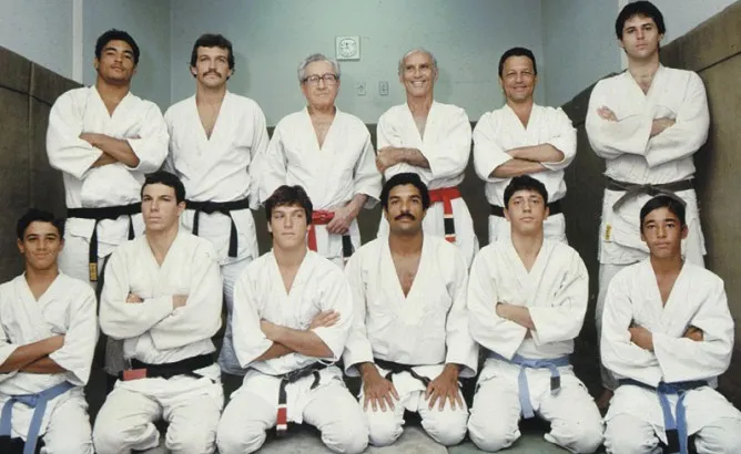 Gracie family black belts